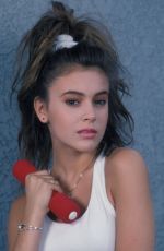 ALYSSA MILANO - Fitness Photoshoot, 1989