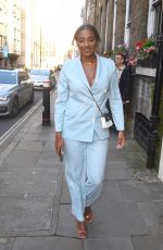 AMAL FASHANU Arrives at LGBT Awards in London 08/27/2021