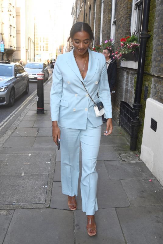 AMAL FASHANU Arrives at LGBT Awards in London 08/27/2021