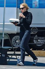 AMANDA SEYFRIED on the Set of The Dropout in Los Angeles 08/02/2021