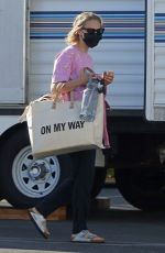 AMANDA SEYFRIED on the Set of The Dropout in Los Angeles 08/02/2021