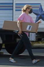 AMANDA SEYFRIED on the Set of The Dropout in Los Angeles 08/02/2021
