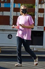 AMANDA SEYFRIED on the Set of The Dropout in Los Angeles 08/02/2021