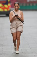 AMBER GILL Arrives at Capital Radio in London 08/23/2021