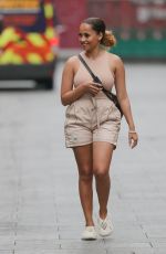 AMBER GILL Arrives at Capital Radio in London 08/23/2021