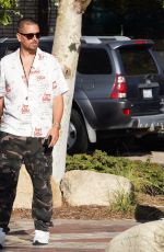 AMELIA HAMLIN and Scott Disick at Taverna Tony in Malibu 08/03/2021