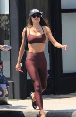 AMELIA HAMLIN Leaves a Gym in Los Angeles 08/13/2021