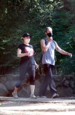 AMY ADAMS Out Hiking in Los Feliz 08/30/2021