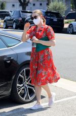 AMY ADAMS Out in Beverly Hills 08/12/2021