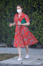 AMY ADAMS Out in Beverly Hills 08/12/2021