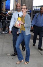 AMY ROBACH Arrives at ABC Studios in New York 08/30/2021