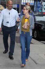 AMY ROBACH Arrives at ABC Studios in New York 08/30/2021