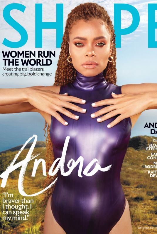 ANDRA DAY in Shape Magazine, September 2021