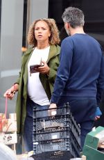 ANGELA GRIFFIN Out in Hampstead 08/22/2021