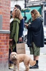 ANGELA GRIFFIN Out in Hampstead 08/22/2021