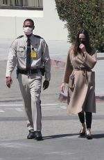 ANGELINA JOLIE Leaves a Burbank Hospital 08/20/2021