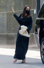 ANGELINA JOLIE Leaves an Office in Beverly Hills 08/23/2021