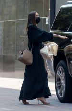 ANGELINA JOLIE Leaves an Office in Beverly Hills 08/23/2021