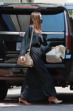ANGELINA JOLIE Leaves an Office in Beverly Hills 08/23/2021