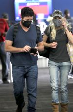 ANNA FARIS at LAX Airport in Los Angeles 08/22/2021