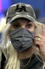 ANNA FARIS at LAX Airport in Los Angeles 08/22/2021