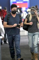 ANNA FARIS at LAX Airport in Los Angeles 08/22/2021