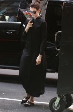 ANNE HATHAWAY on the Set of WeCrashed in New York 08/25/2021