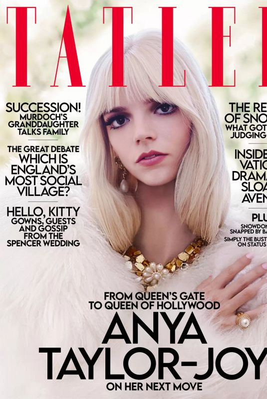 ANYA TAYLOR-JOY for Tatler Magazine, October 2021 
