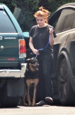 ARIEL WINTER at a Vet in Los Angeles 08/24/2021