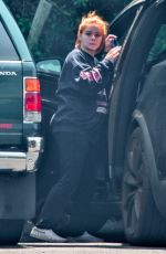 ARIEL WINTER at a Vet in Los Angeles 08/24/2021