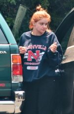 ARIEL WINTER at a Vet in Los Angeles 08/24/2021