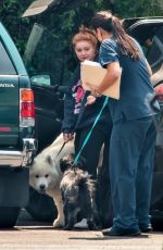 ARIEL WINTER at a Vet in Los Angeles 08/24/2021