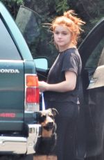 ARIEL WINTER at a Vet in Los Angeles 08/24/2021