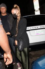 ASHLEE SIMPSON and Evan Ross Leaves Warwick in Hollywood 08/19/2021