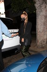 ASHLEE SIMPSON and Evan Ross Leaves Warwick in Hollywood 08/19/2021