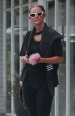 ASHLEE SIMPSON at a Gym in Studio City 08/21/2021