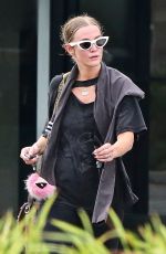 ASHLEE SIMPSON at a Gym in Studio City 08/21/2021