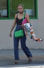 ASHLEE SIMPSON Out and About in Los Angeles 08/15/2021