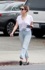 ASHLEY BENSON Out for Coffee in Los Feliz 08/21/2021