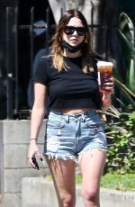 ASHLEY BENSON Out for Coffee in Los Feliz 08/25/2021