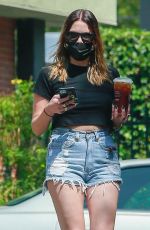 ASHLEY BENSON Out for Coffee in Los Feliz 08/25/2021