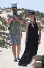 ASHLEY GREENE and Paul Khoury Out in Newport Beach 08/29/2021