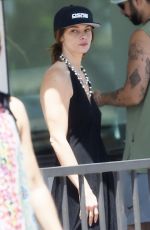 ASHLEY GREENE and Paul Khoury Out in Newport Beach 08/29/2021