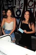 ASHLEY MADEKWE and CARA SANTANA at Craig