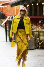 ASHLEY ROBERTS Arrives at Global Radio Studios in London 08/06/2021