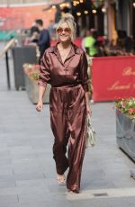 ASHLEY ROBERTS at Global Radio Studios in London 08/05/2021