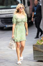 ASHLEY ROBERTS at Heart Radio in London 08/04/2021