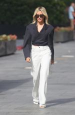 ASHLEY ROBERTS Leaves Heart Radio Studios in London 08/02/2021