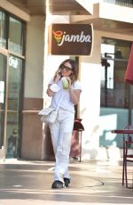 ASHLEY TISDALE at Gotcha Matcha Iced Beverage in Los Angeles 08/09/2021