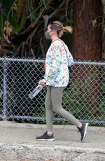 ASHLEY TISDALE at Maru Coffee in Los Angeles 08/11/2021